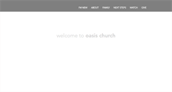 Desktop Screenshot of oasischurch.ca